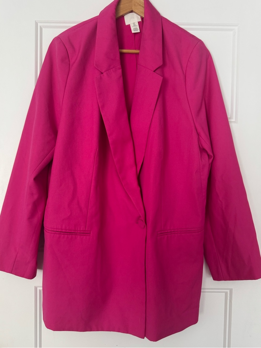 H&M Pink Blazer | Fuchsia Pink